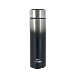 MUG TERMICO 480ML NEGRO MOBBY