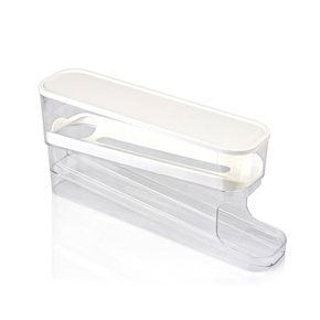 HUEVERA 2 NIVELES DOCENA 32x9x15CM BLANCO