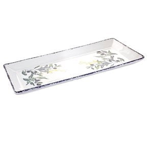 BANDEJA RECTANGULAR 38x18.5CM OLIVAS