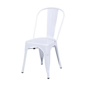 SILLA TOLIX BLANCO METAL COMEDOR
