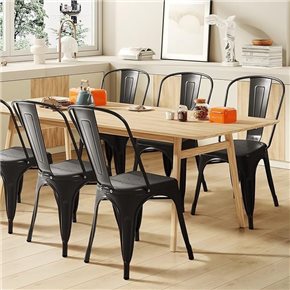 SILLA TOLIX BRONCE METAL COMEDOR