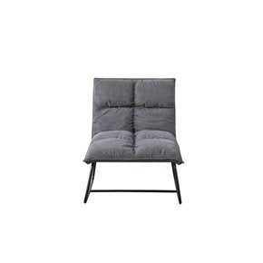 BUTACA MADRID BASE METAL GRIS