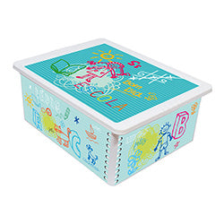 CAJA ORGANIZADORA 17LTS 42X32.5X16.2 INFANTIL
