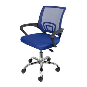 SILLA ESCRITORIO EJECUTIVA - TOK AZUL
