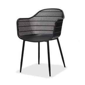 SILLA SYDNEY PP/METAL NEGRO