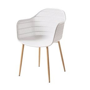 SILLA SYDNEY PP/MADERA BLANCO