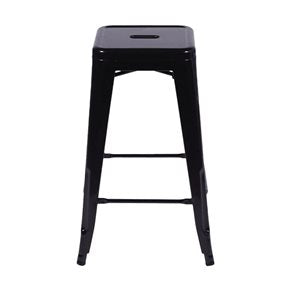 BANCO ALTO TOLIX METAL NEGRO