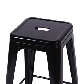 BANCO ALTO TOLIX METAL NEGRO
