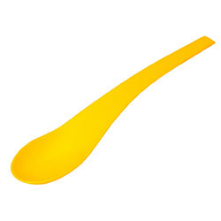 CUCHARA DE APERITIVO AMARILLO