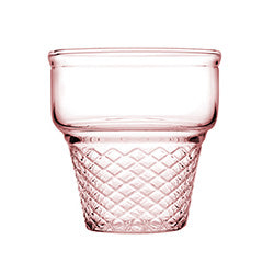 SETX3 COPAS HELADO H8.6CM MINICORNET ROSA PASABAHC