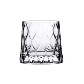 SET 4 VASOS WHISKY 300CC LEAFY PASABAHCE