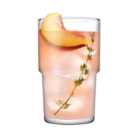 SET 6 VASOS TRAGO LARGO 440 ML HILL PASABAHCE