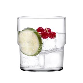 SET 6 VASOS WHISKY 200CC HILL PASABAHCE