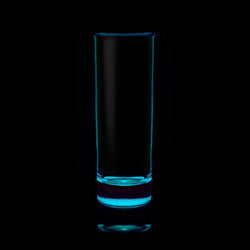 VASO TRAGO LARGO LUMINOSO AZUL 290 CC AFTER GLOW