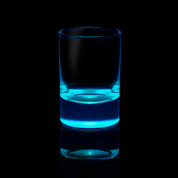 VASO SHOT LUMINOSO AZUL 58 CC AFTER GLOW PASABAH