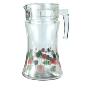 JARRA 1400ML DECORADA FLORES AZUR PASABAHCE