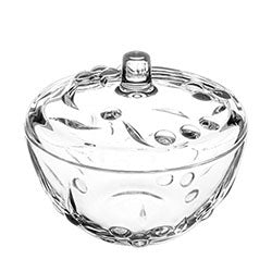 CARAMELERA C/TAPA  PERLA PASABAHCE. 10.5 X 14CM