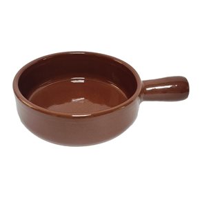 CAZUELA CON MANGO D15,5x5CM CERAMICA TORRENT