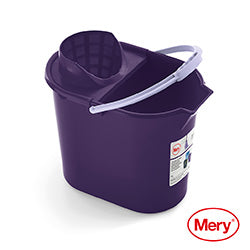 BALDE C/ESCURRIDOR 12L  VIOLETA MERY. 34x25x29CM