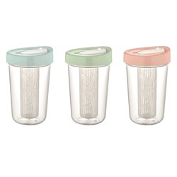 VASO TRITAN 600CC C/INFUSOR FUNDA SILICO RIO RENGA