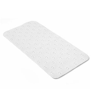 ALFOMBRA BAÑO  ANTIDESLIZANTE BLANCO. 45x91CM