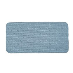 ALFOMBRA BAÑO ANTIDESLIZANTE CELESTE. 45x91CM