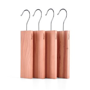 SET 4 PERCHAS DE CEDRO ANTIPOLILLA