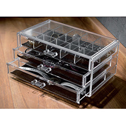ORGANIZADOR JOYAS 15 COMPART 3 CAJONES 24X15X11 CM