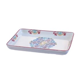BANDEJA RECTANGULAR 27x17.5CM RAINBOW