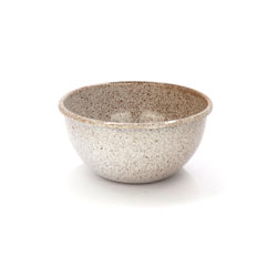 BOWL D15x7.5CM/700ML ACERO VITRIFICADO CAFE MACUIRA