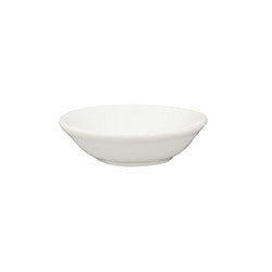 RAMEQUIN PEQUEÑO REDONDO ROMA BLANCO.  D7xH2CM