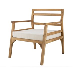 SILLON MADERA TECA 71x79x86.5CM