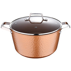 OLLA C/TAPA 28X15CM 7L ALUM FORJ INDUCCION ORIGEN