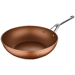 WOK 28X8CM ALUM FORJ INDUCCION ANTIAD. ORIGEN