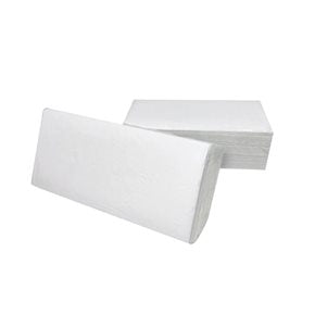 Papel toalla intercalado (tres dobleces)