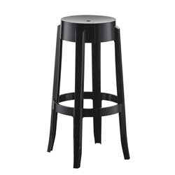 BANQUETAS SHINE PLUS PP D37x75CM NEGRO