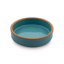 BOWL TERRACOTA D15x4CM 500ML TURQUESA