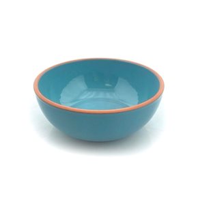 ENSALADERA TERRACOTA D20x8.5CM 1L TURQUESA