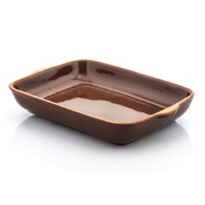 FUENTE RECTANGULAR TERRACOTA 38x29x8.5CM 3L