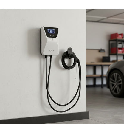 Cargador Wallbox Roca 22kw RC-EV-02 8A/10A/13A/16A/32A homologado URSEC, trifàsico.