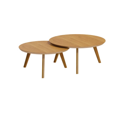 Mesa de Centro Classic - Conjunto - Línea Manhattan - Natural