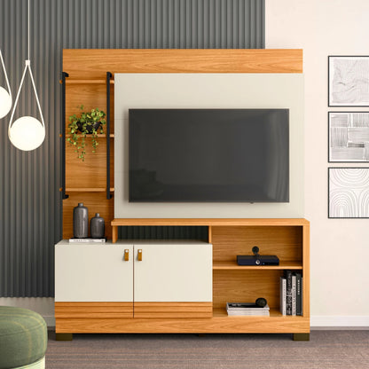 Modular para Tv Alagoas Nature/Blanco