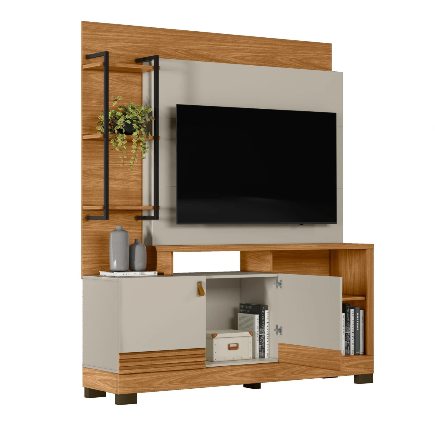 Modular para Tv Alagoas Nature/Blanco