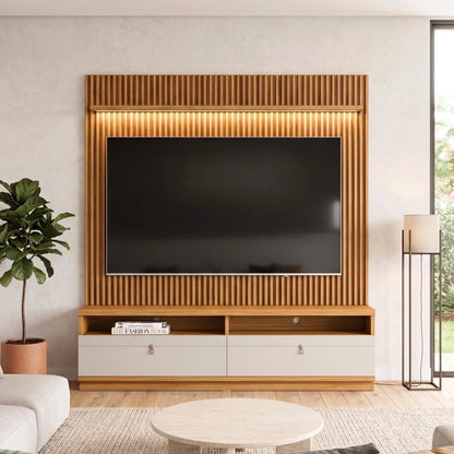 Modular para Tv Ouro Rack + Panel 1.8