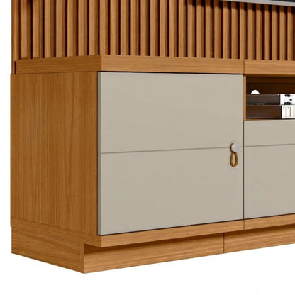 Modular para Tv Ouro Rack + Panel 2 Laterales
