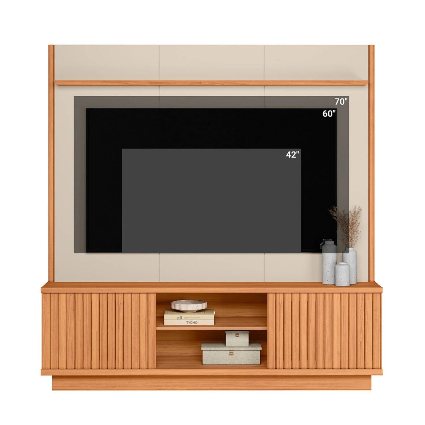 Modular para Tv Ravenna Canela/Banco