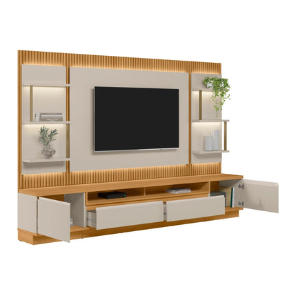 Modular para Tv San Paulo Rack + Panel 2 Laterales