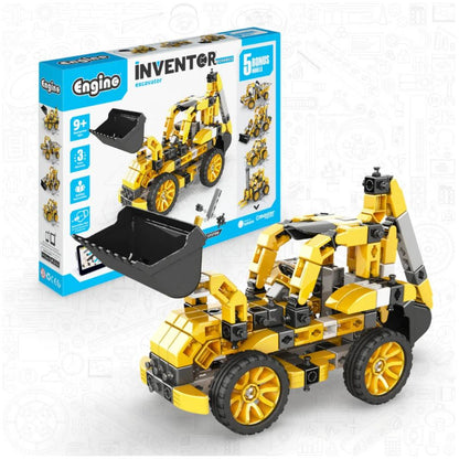 Inventor Mechanics Excavadora +5 modelos IN40 ENGINO
