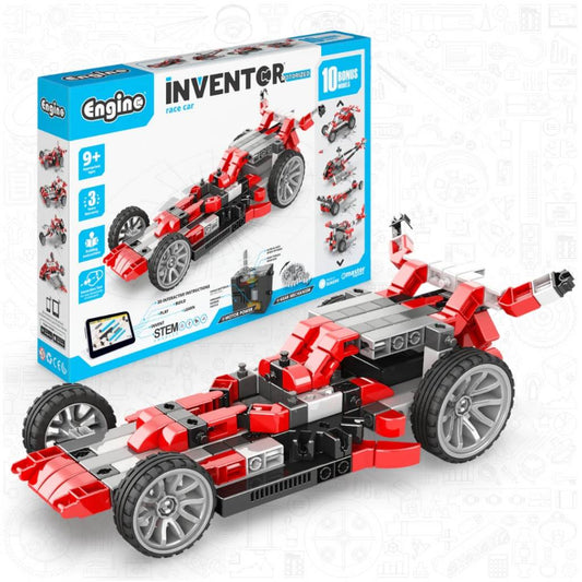 Inventor Motorized Auto de Carrera +10 modelos IN50 ENGINO