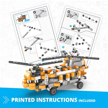 Inventor Motorized Helicóptero +10 modelos IN70 ENGINO
